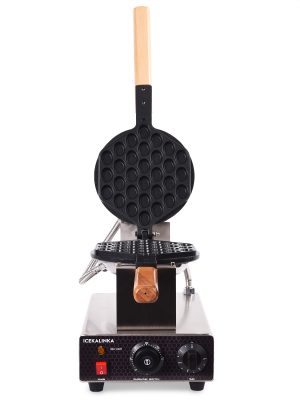Gofrownica bąbelkowa bubble waffle czarna WYSOKA JAKOŚĆ - obrazek 4