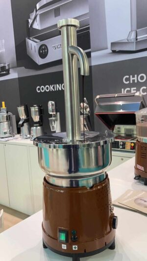 Wielofunkcyjna czekoladziarka z dozownikiem do polewania 5.5l Vema Italy - obrazek 3