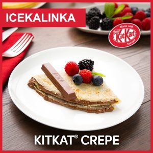 Krem do gofrów i naleśników KIT KAT z kawałkami wafla 3kg Nestle Professional - obrazek 4