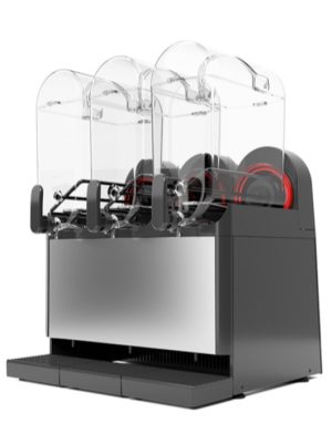 Maszyna do lemoniady | Dystrybutor chłodzący do zimnych napojów V-AIR Cool 3×18l Carpigiani Horeca