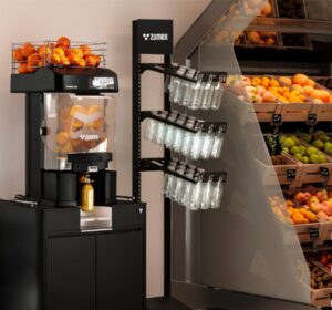 Wyciskarka do supermarketów Zumex Versatile Star ALL IN ONE Wide do 40 owoców/min + szafka metalowa - obrazek 3